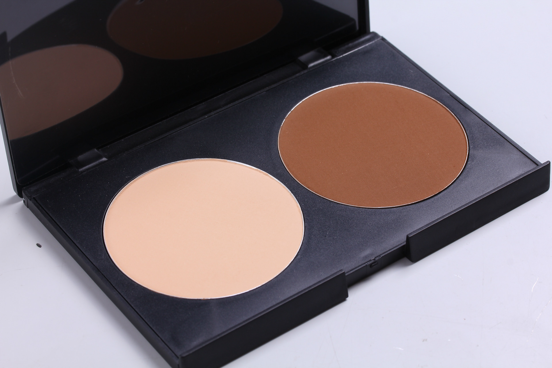 双色修容盘高光阴影粉 外贸出口热销 修容修颜粉饼 双修 批发