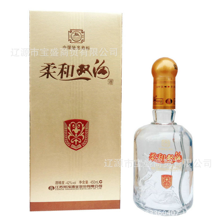 柔和双沟金 绵柔型白酒 38度/42度