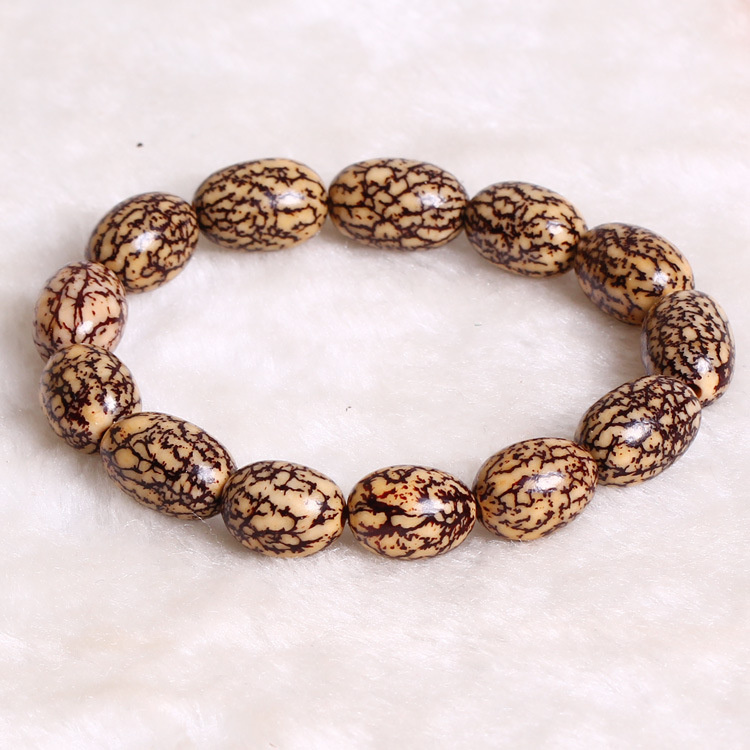 厂家批发天然大理原籽蜜瓜菩提子手串佛珠男女款手串手链批发