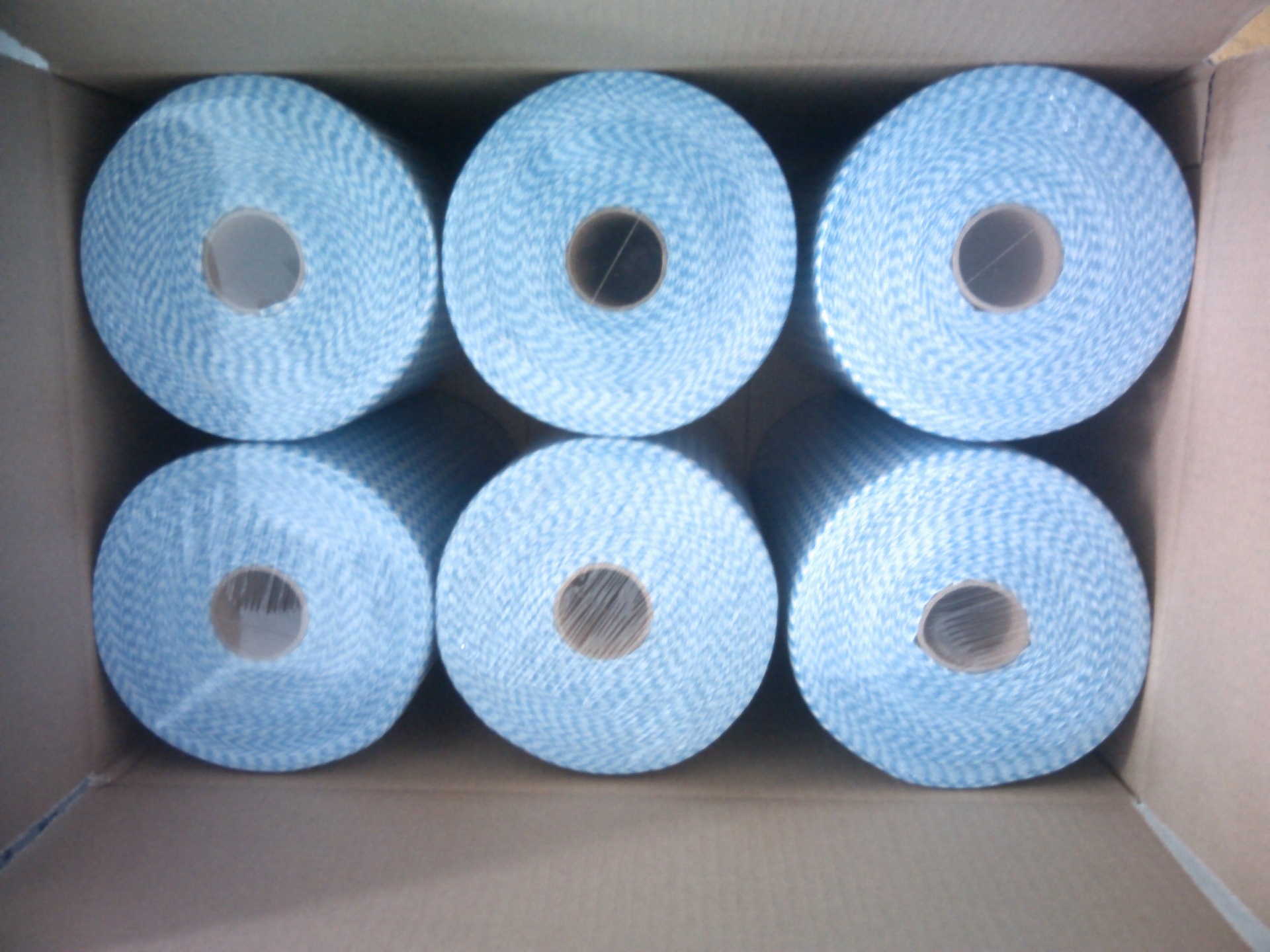 木浆复合水刺无纺布,波浪纹印花,全色,压花,点断大卷,片式