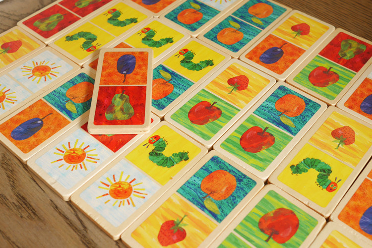 外贸木制玩具 精致儿童玩具多米诺骨牌接龙 多彩创意益智厂家直销