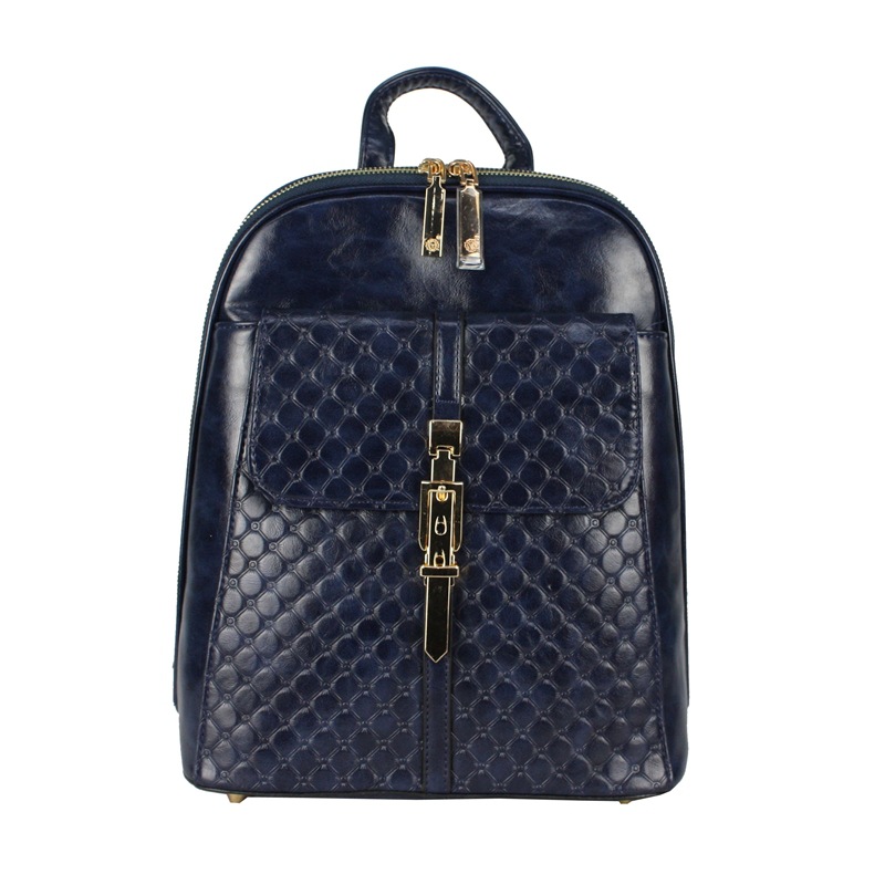 意大利瓦萨琪新款时尚背包油蜡皮双肩包手提包旅游背囊学生书包