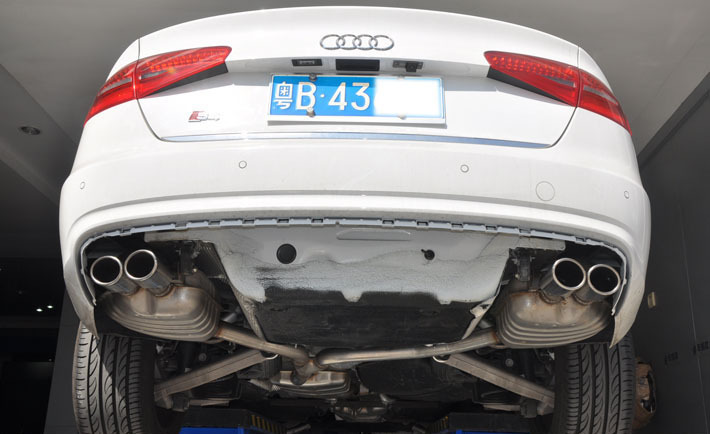 改装精彩升级之深圳奥迪a4改装 奥迪a4改装s4排气
