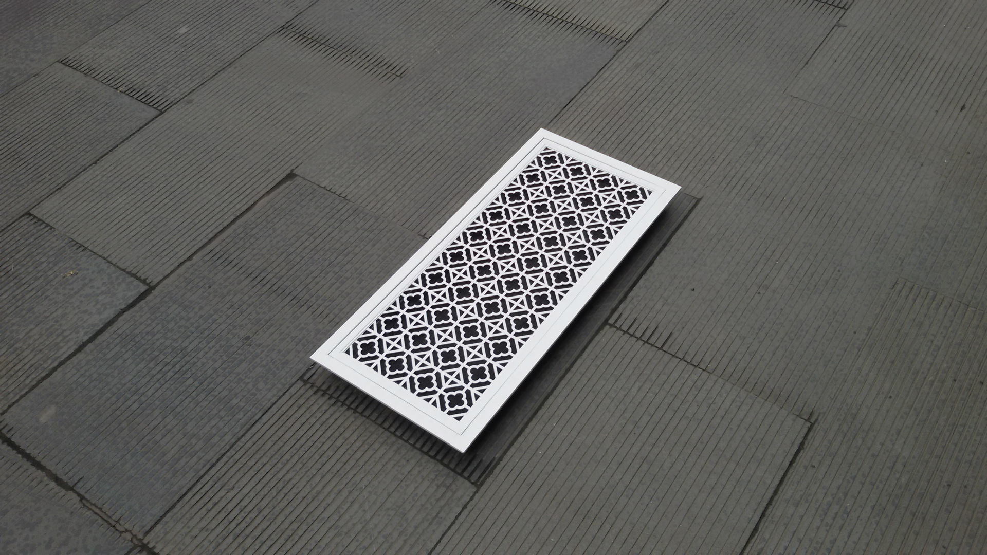 中央空调花纹装饰风口高端艺术欧式风口通风口铝合金abs榉木风口