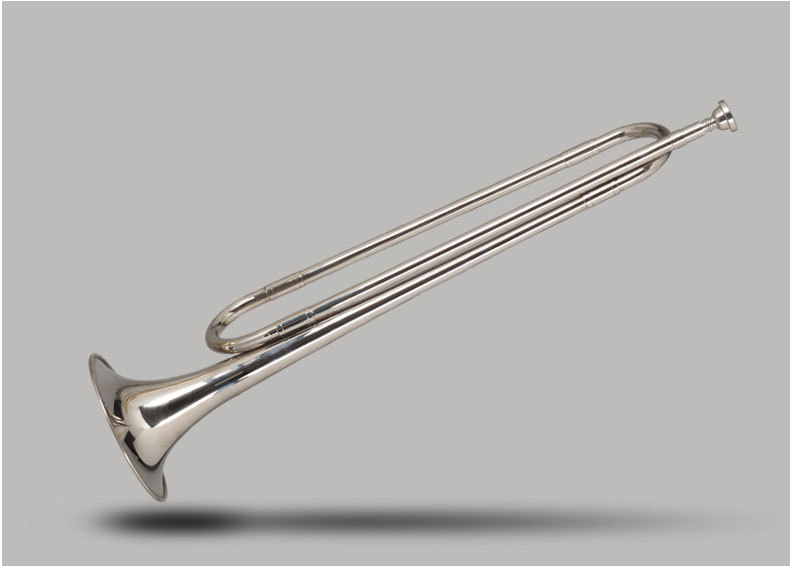 厂家批发 降b调小号青年号学生号队号鼓乐号镀镍白色永不氧化乐器图片