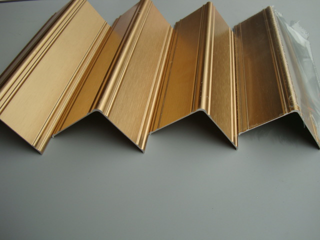 6063 钛金拉丝 新款高档室内家装全铝护角铝合金价格 - 中国供应商