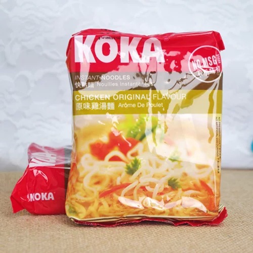 批發供應 新加坡koka可口香辣芝麻味幹撈快熟方便麵 85g*30袋/箱