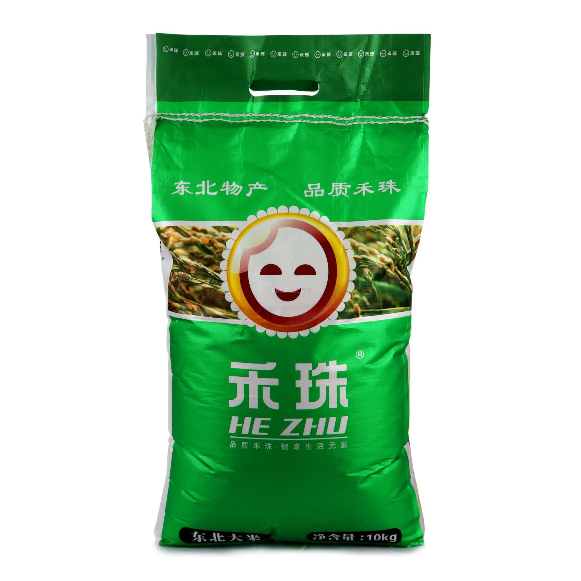【厂家直销】珠光膜彩印大米编织袋,食品包装袋,大米包装袋