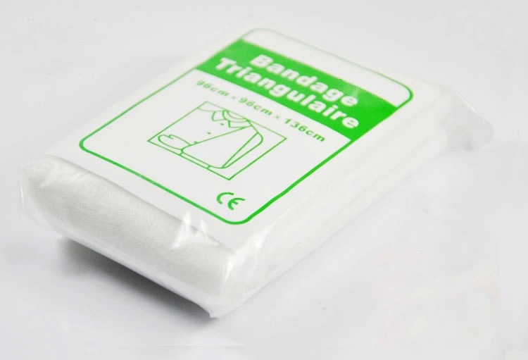 户外无纺布三角巾医用 急救护理用品内含别针2枚