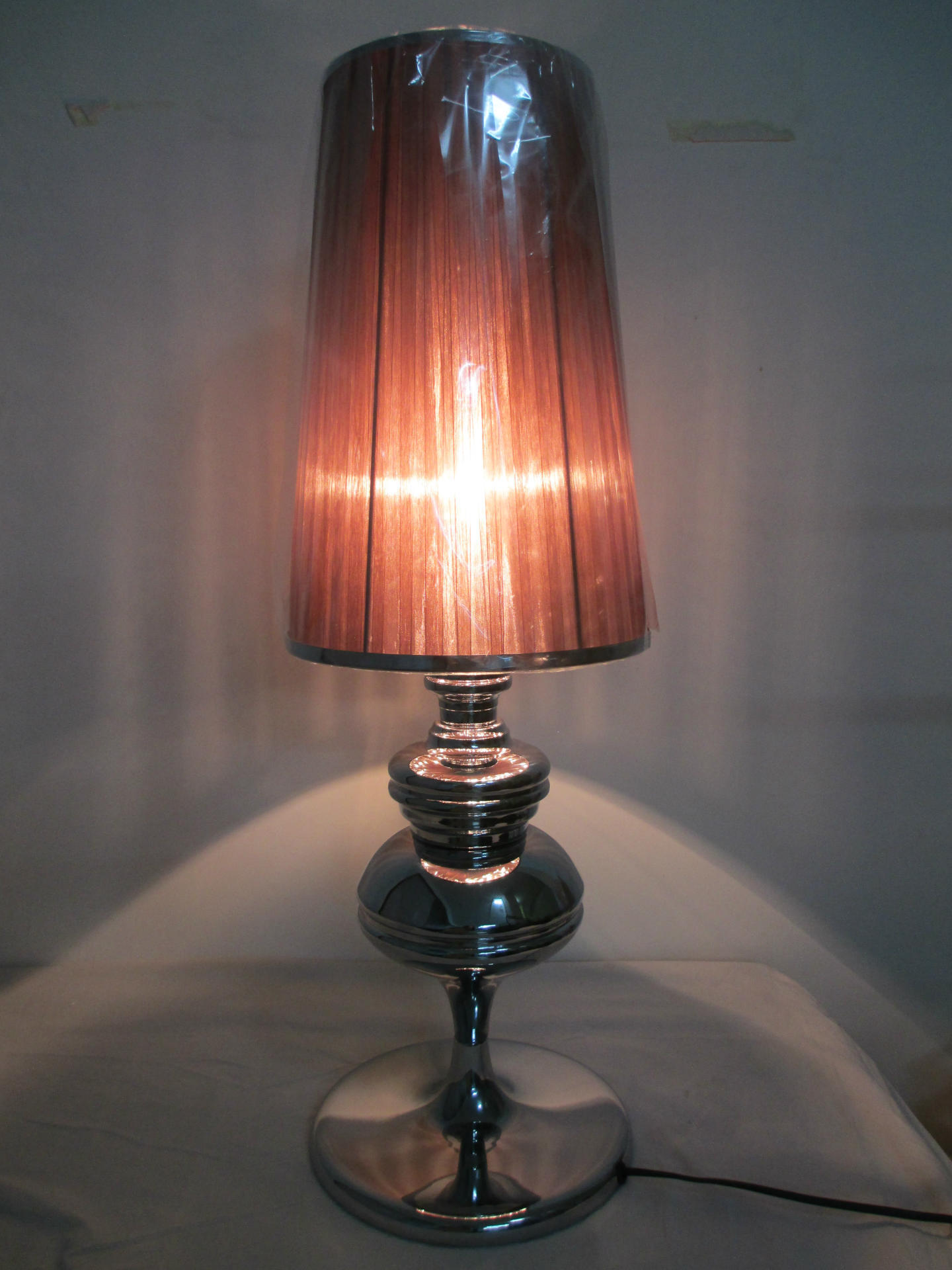 卫士款温馨浪漫纱罩台灯 床头灯 酒店客房灯