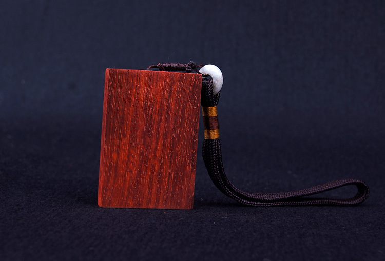 万盛檀小叶紫檀无事牌同料品质做工精细无瑕疵 护主保平安工艺品