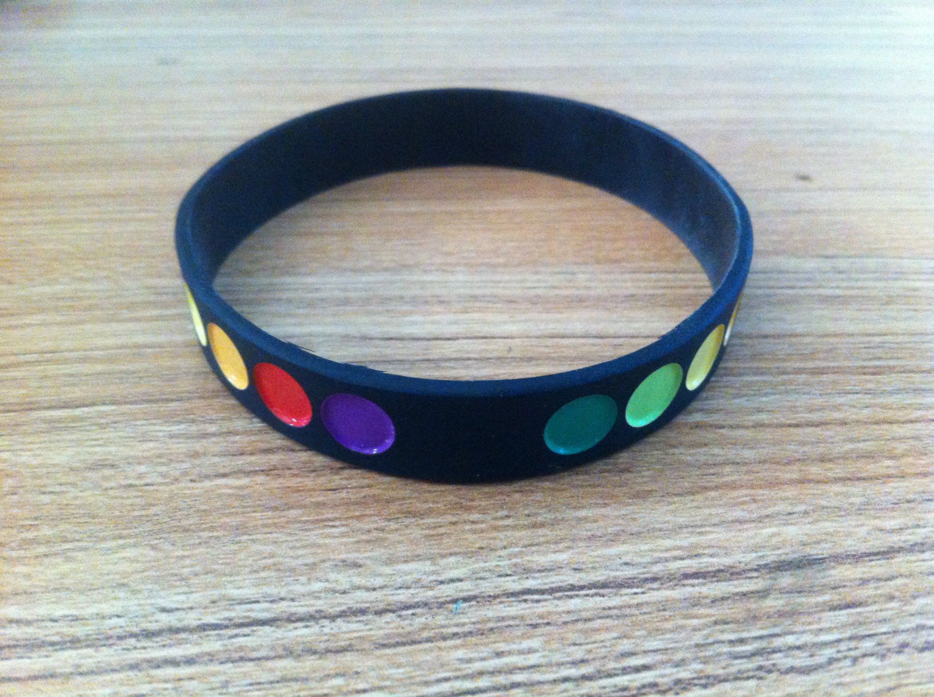 凹刻填色 硅胶手环 支持各种工艺