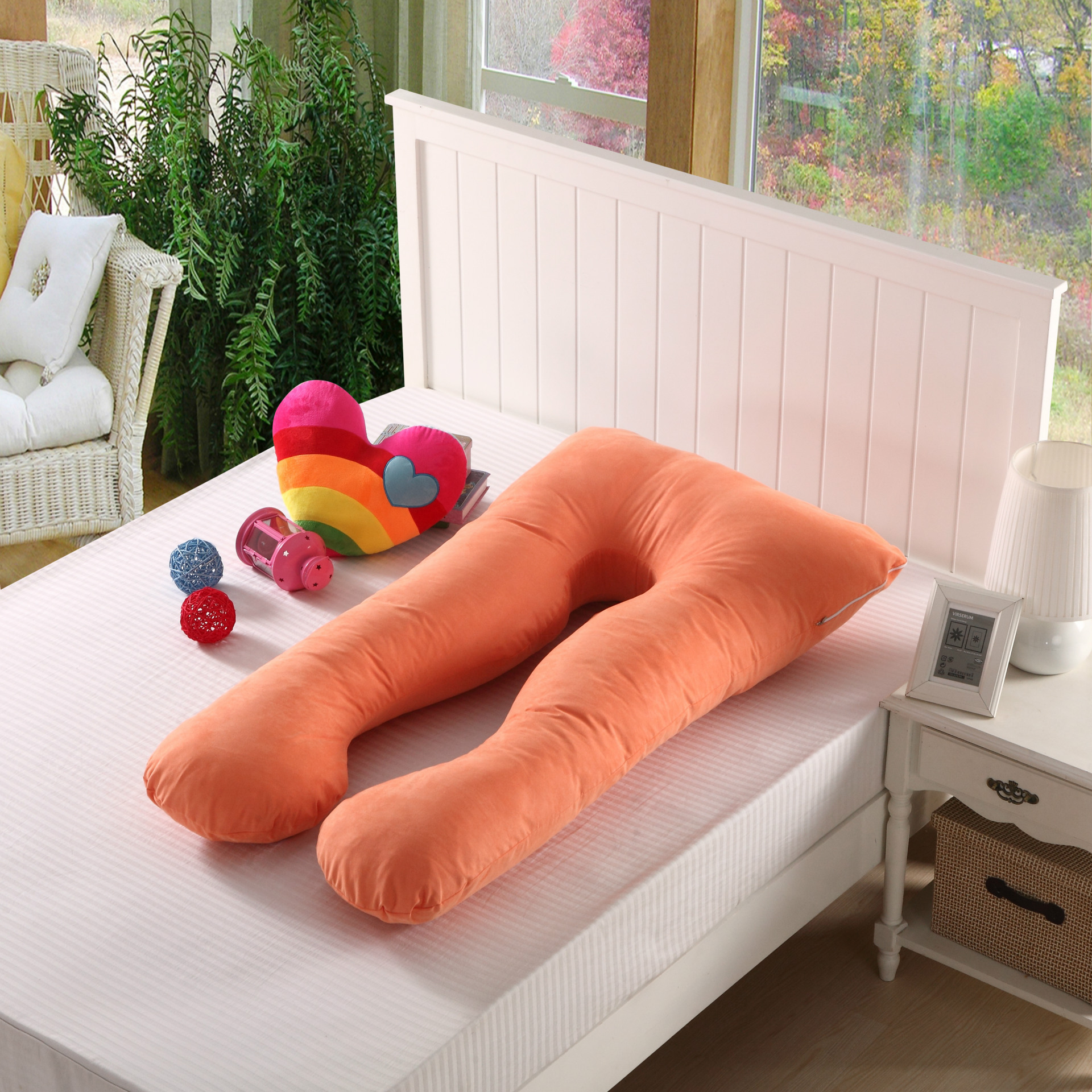 【孕妇枕】供应双侧u型孕妇枕头 孕妇护枕厂家批发护腰侧睡孕妇枕