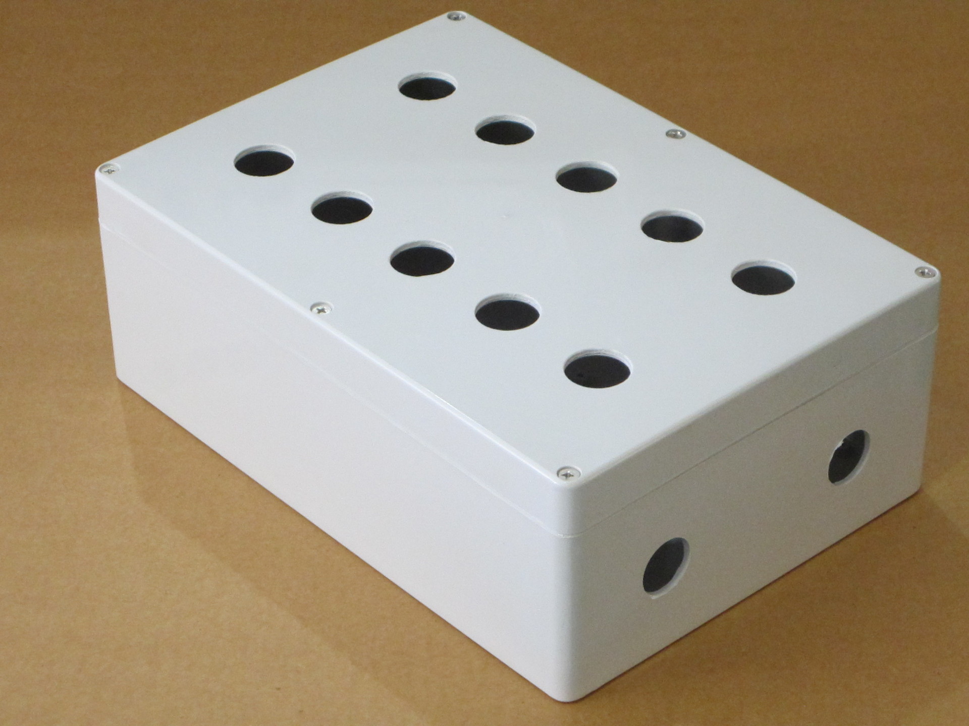 厂家直销 xka-06b 塑料 6孔按钮盒,ip65,防水按钮盒