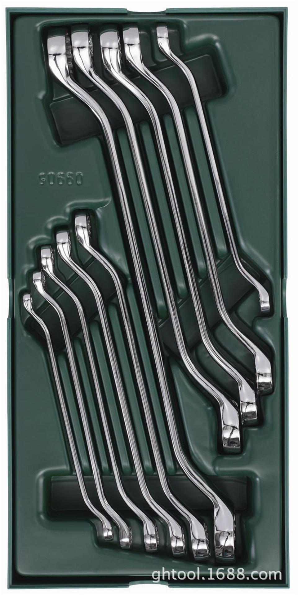 世达工具托组套-10件双头梅花扳手套装梅花扳手工具扳子套装09905