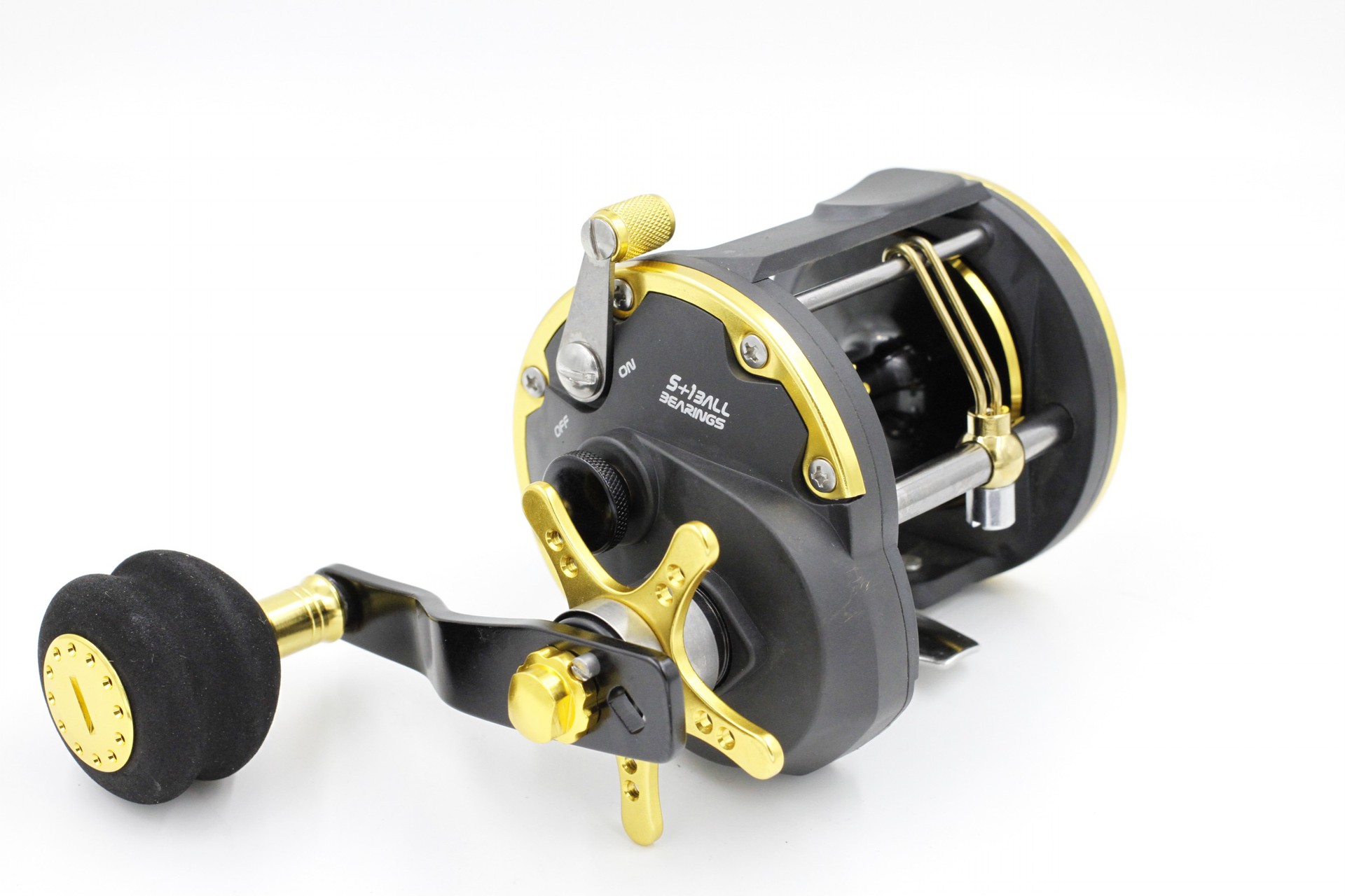 希诺渔具(sta 3016)鼓轮雷强轮船钓轮抛饵式鱼线轮 海钓