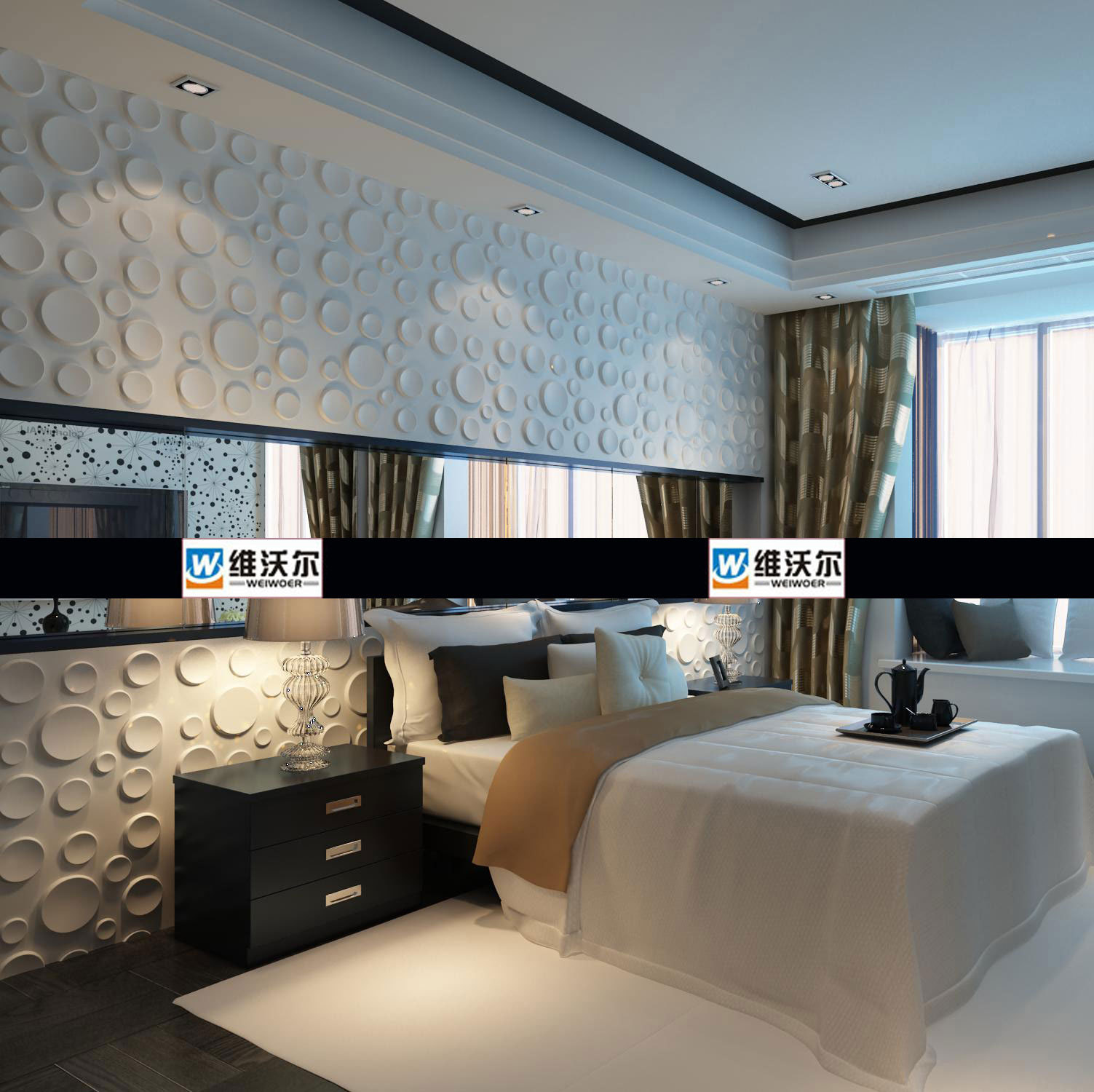 三维板立体背景墙3d板床头客厅背景装饰板吊顶家装主材浮雕3d墙纸