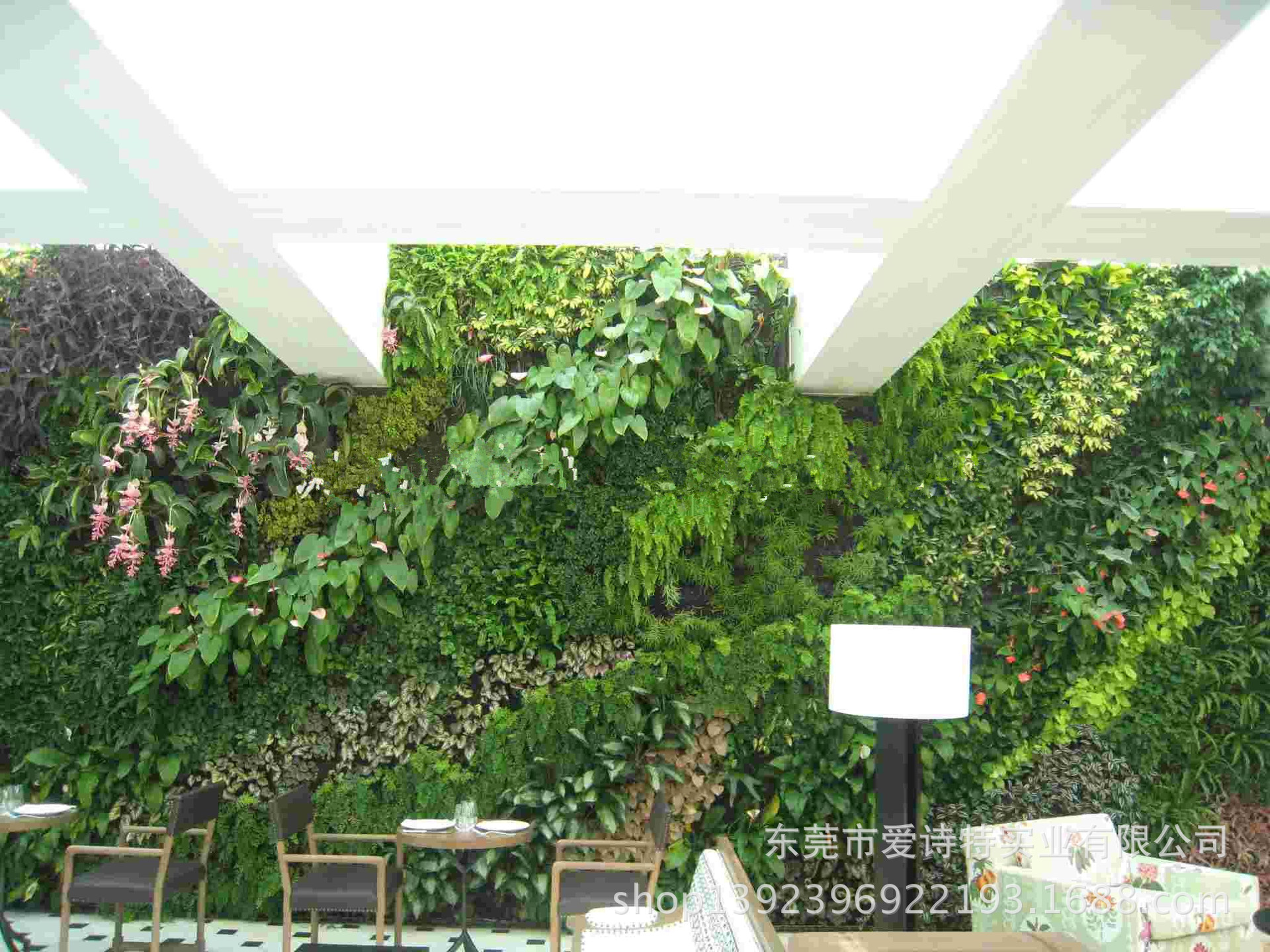 品牌直銷仿真植物牆 家庭軟裝飾植物牆 植物牆美化環境工程