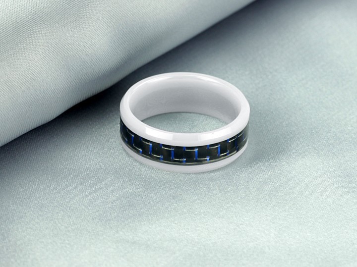 厂家批发 陶瓷男士戒指黑色魔戒指环魔尊重楼 微信免费分销300