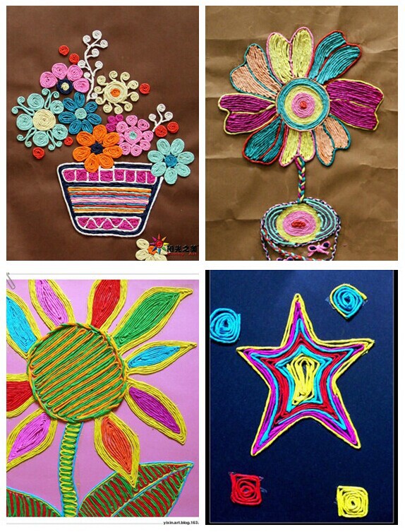 纸绳diy材料 细纸丝