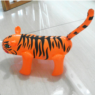 充气玩具批发pvc塑料皮货儿童玩具 卡通造型 小老虎 热销