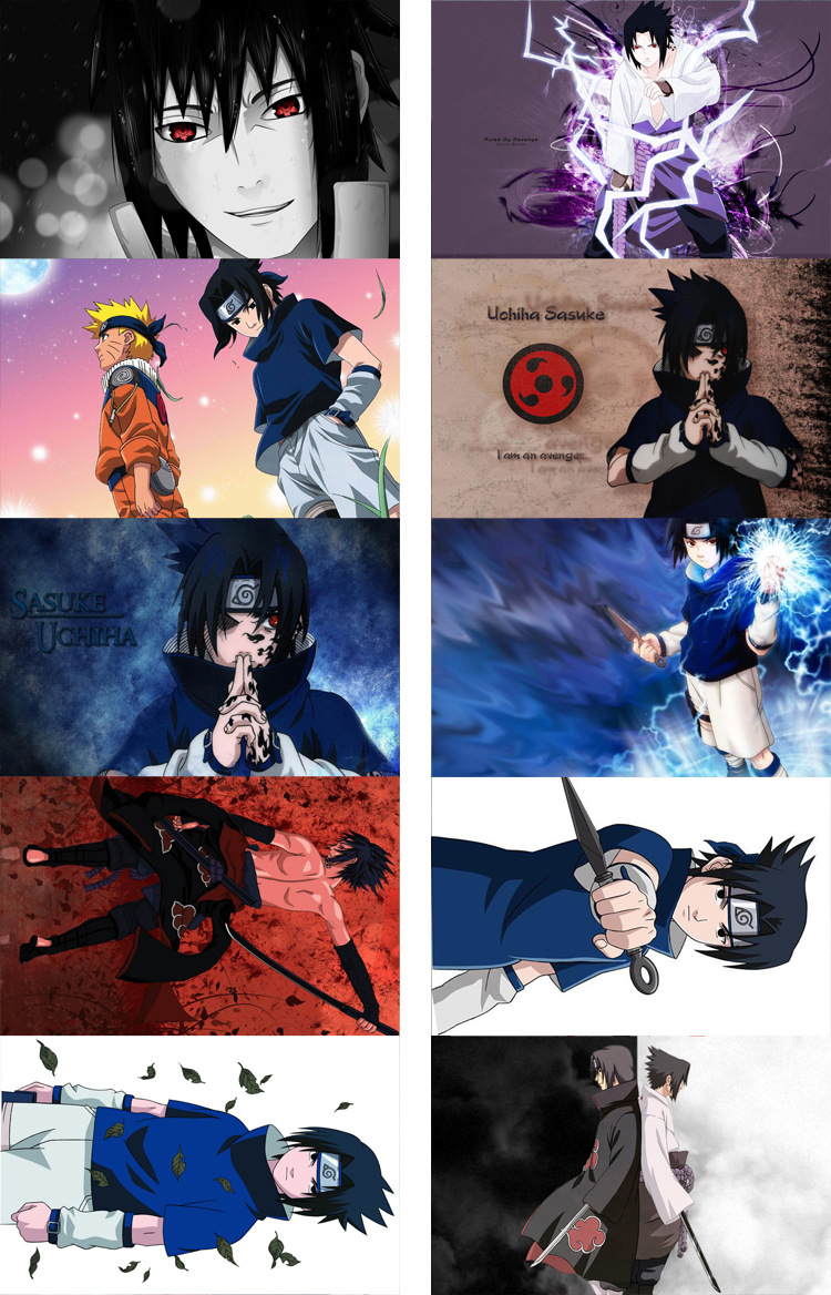 上海动漫明星火影忍者鸣人 卡卡西 佐助卡贴/收藏卡贴/动漫周边/价格