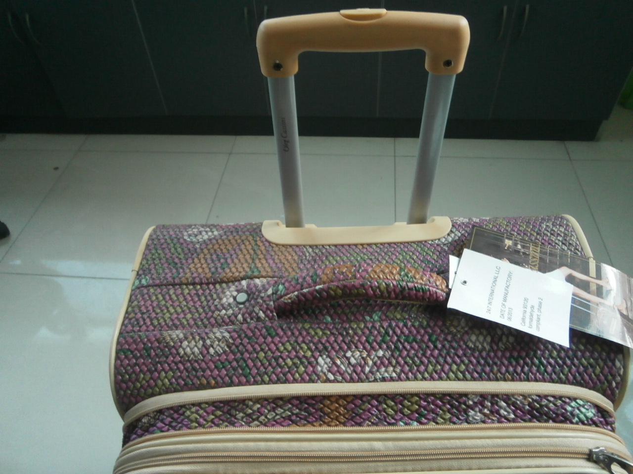 浙江平湖厂家订做生产箱包时尚皮革超轻款万向轮拉杆箱 行李箱