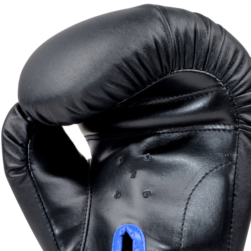 康瑞真皮一次成型拳击手套成人儿童猪皮散打训练拳套 一件代发