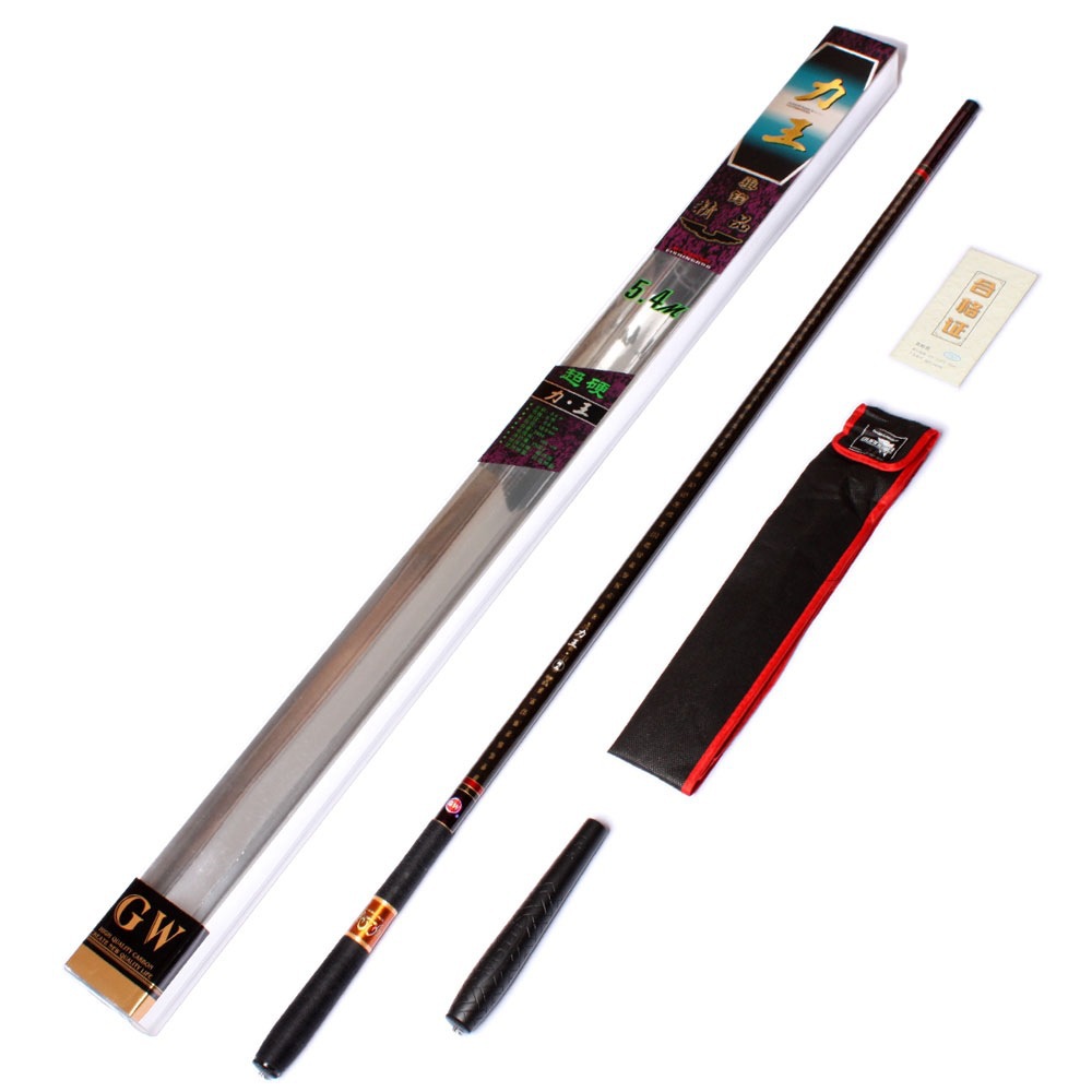 光威 力王碳素台钓竿3.6/4.5/5.4/6.3/7.2米超硬竞技竿钓鱼竿鱼杆