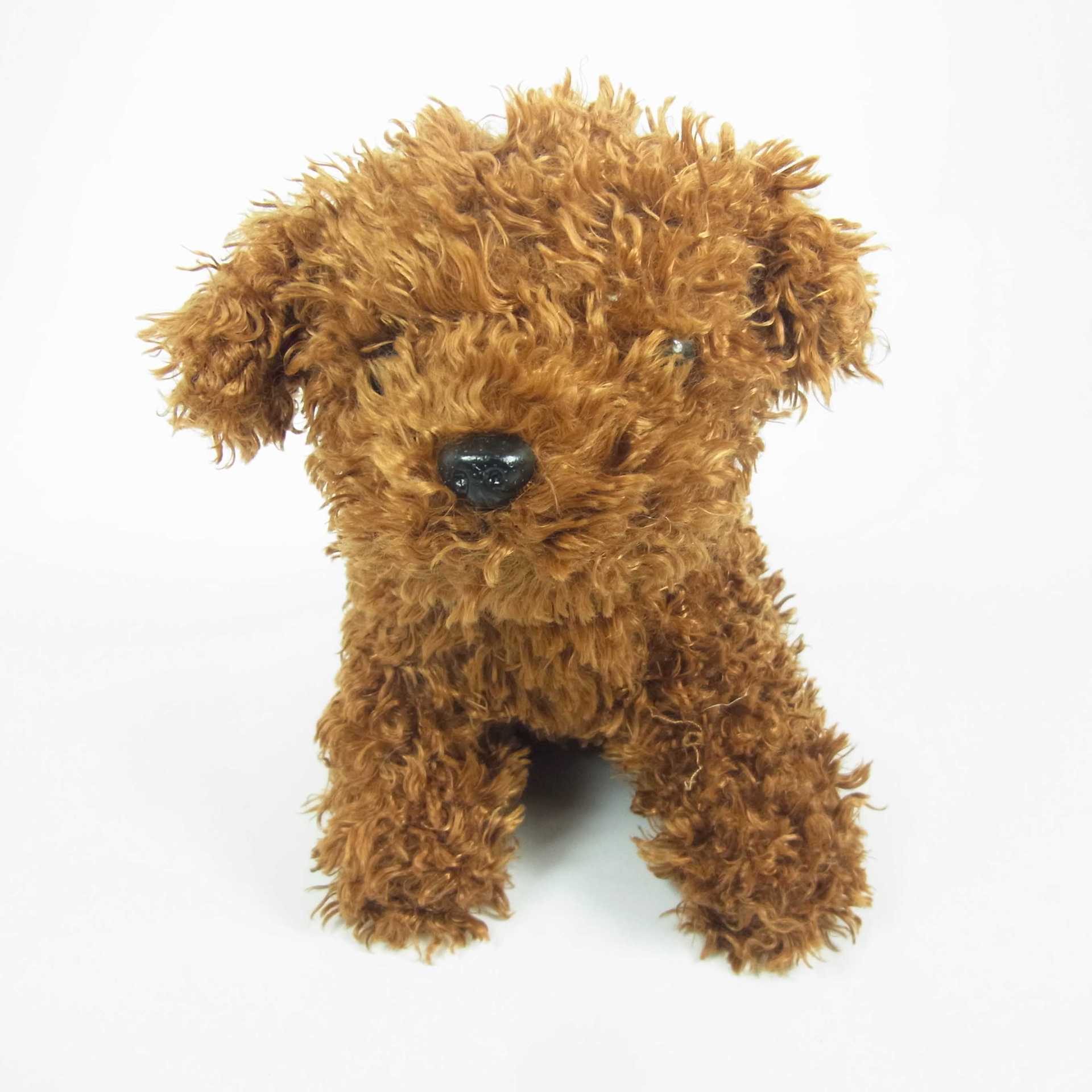 爆款供应15cm泰迪狗毛绒玩具 2015新款可爱茶杯犬毛绒公仔玩具