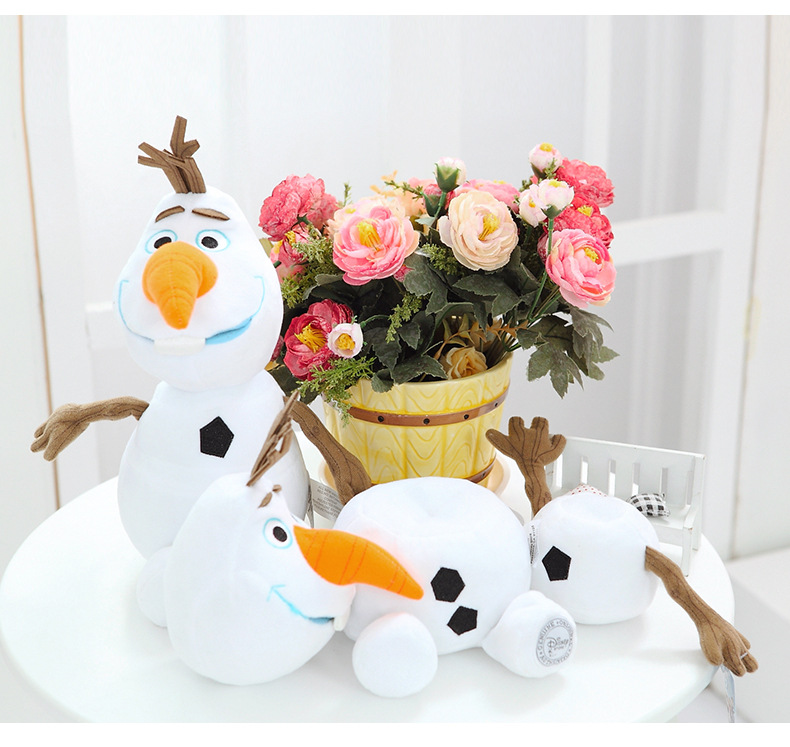 冰雪奇缘毛绒玩具frozen卡通玩偶雪30 50 80 105cm速卖通一件代发