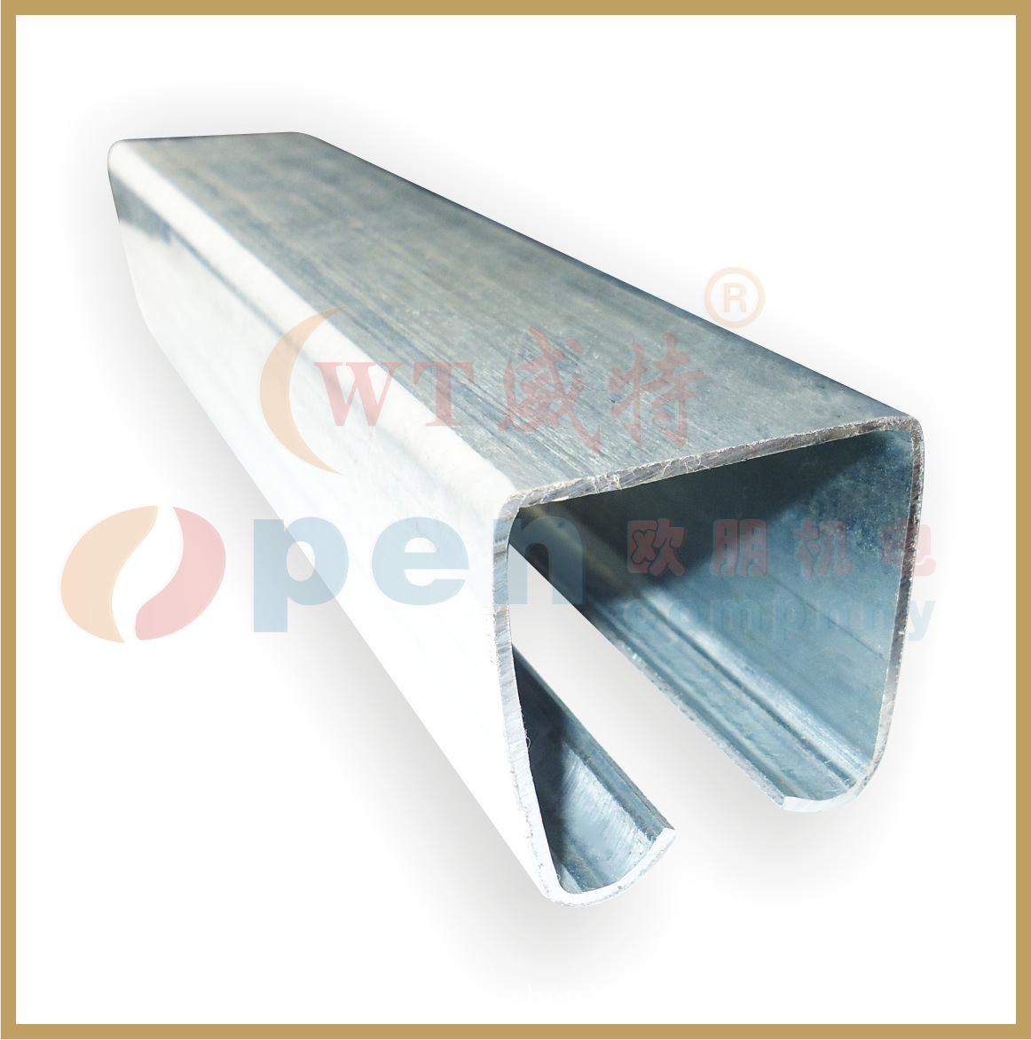 威特g5工业移门直线导轨 滑轮轨道 悬挂钢轨