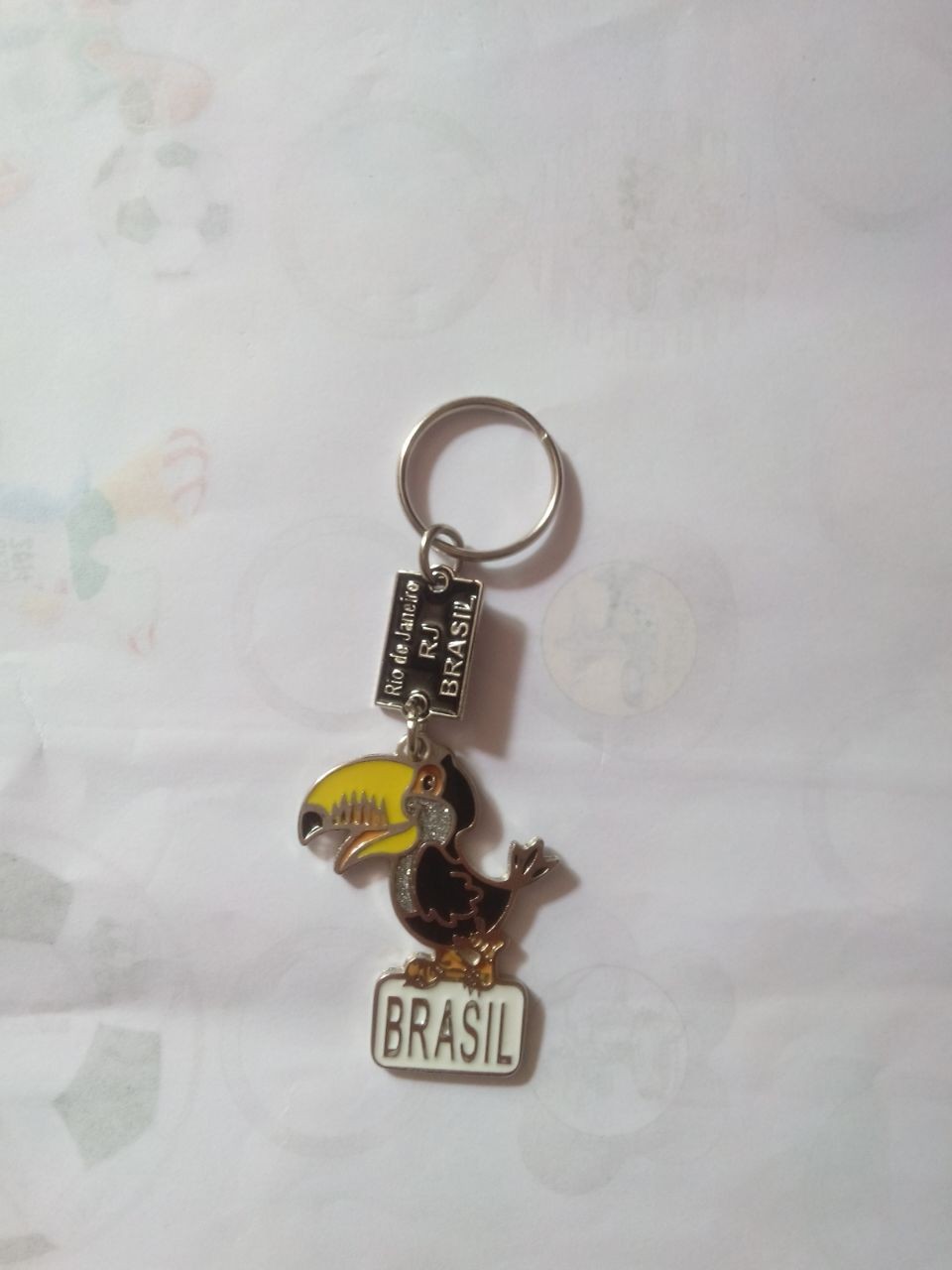 锌合金工艺品 巴西旅游纪念品耶稣里约热内卢rio钥匙扣厂家直销