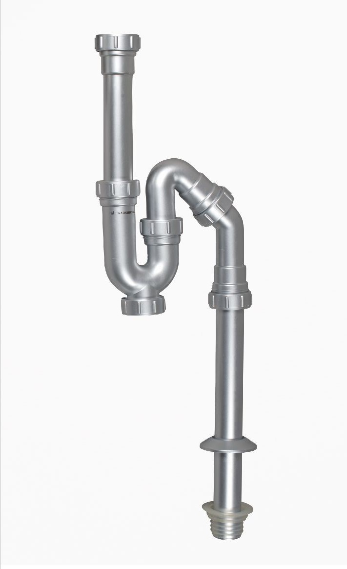 厂家供应喷漆立式面盆下水管防臭可排污形 下水器排 水弯管