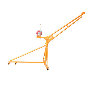 加粗型 室外三角结构吊运机 220v小吊机 装修家用吊机 吊砖升降机