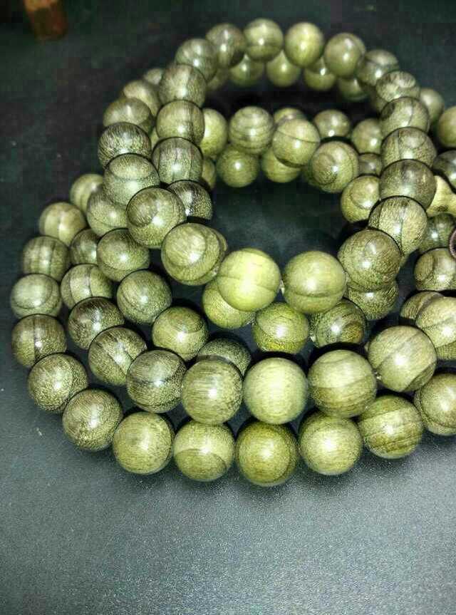 阴沉木手串 四川猫眼阴沉木手串 108颗四川猫眼阴沉木手串