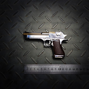 05银沙鹰模型可抛弹空仓挂机可拆卸无法发射全金属枪模礼品