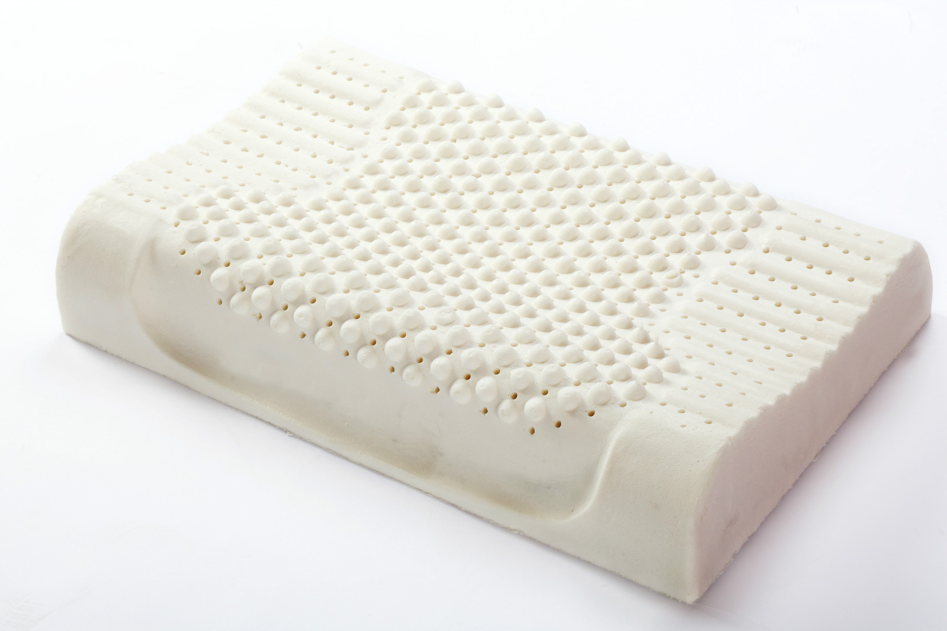 天然乳胶枕头助眠护颈椎按摩颗粒枕头 止鼾保健枕团购批发