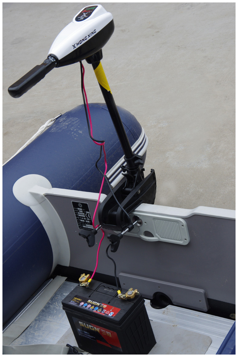 供应12v电动螺旋桨/渔船马达推进器/船用挂桨机/船外机宏兴品牌