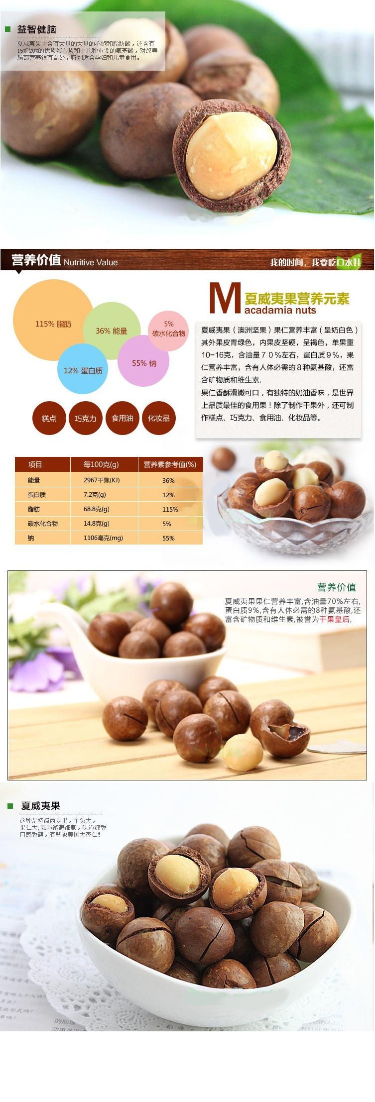 供应 微商货源 阿力哥 散装夏威夷果 一箱10斤