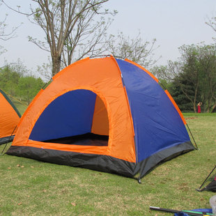 户外野营帐篷 3-4人沙滩遮阳帐篷 野外旅游帐篷 出口品质