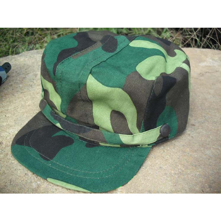 军训林地帽子学生军训迷彩帽子河南军训服迷彩劳保五星帽子迷彩帽