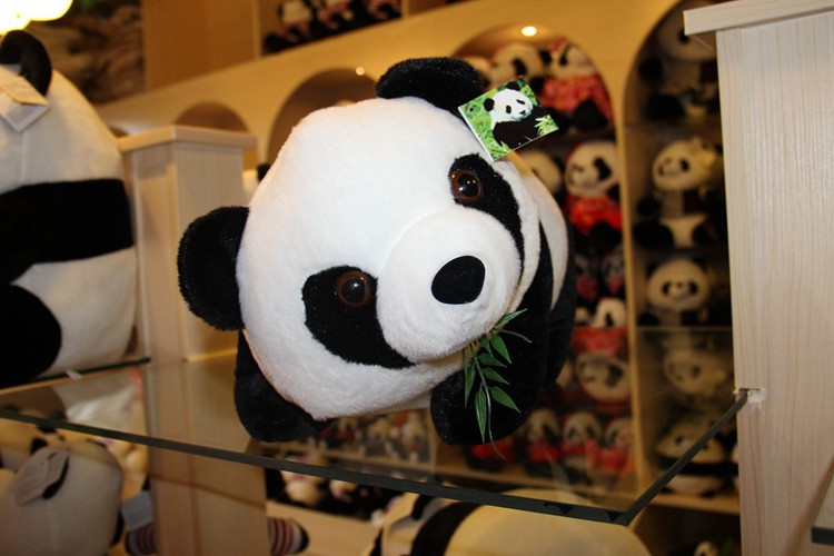 热卖批发 趴趴熊猫 毛绒玩具公仔玩偶 可加工定制logo 招代理