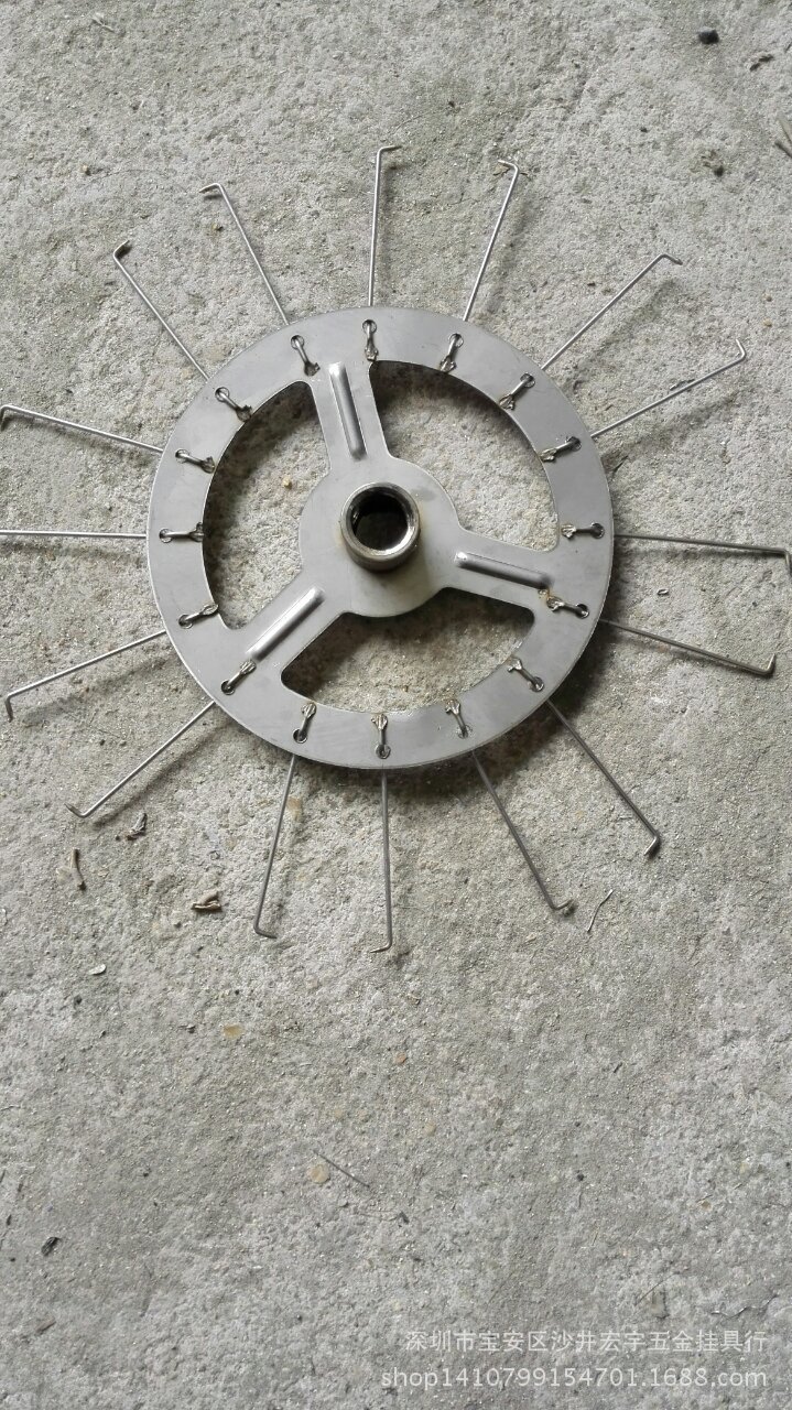 长期供应 电镀挂具加工 钛挂具 真空挂具 包胶挂具定做