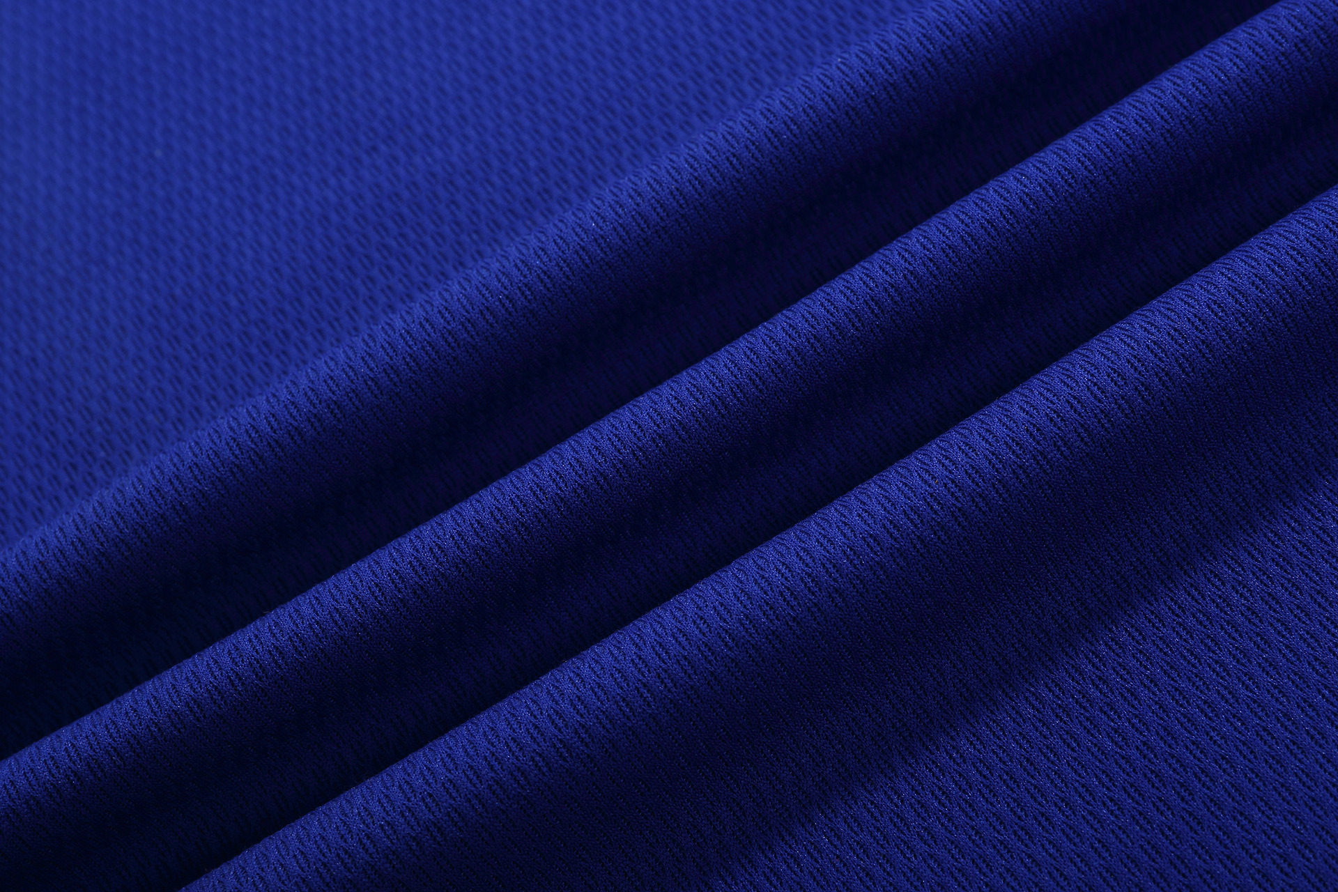 半光斜纹布 运动服装面料 100%涤纶针织面料 厂家直销