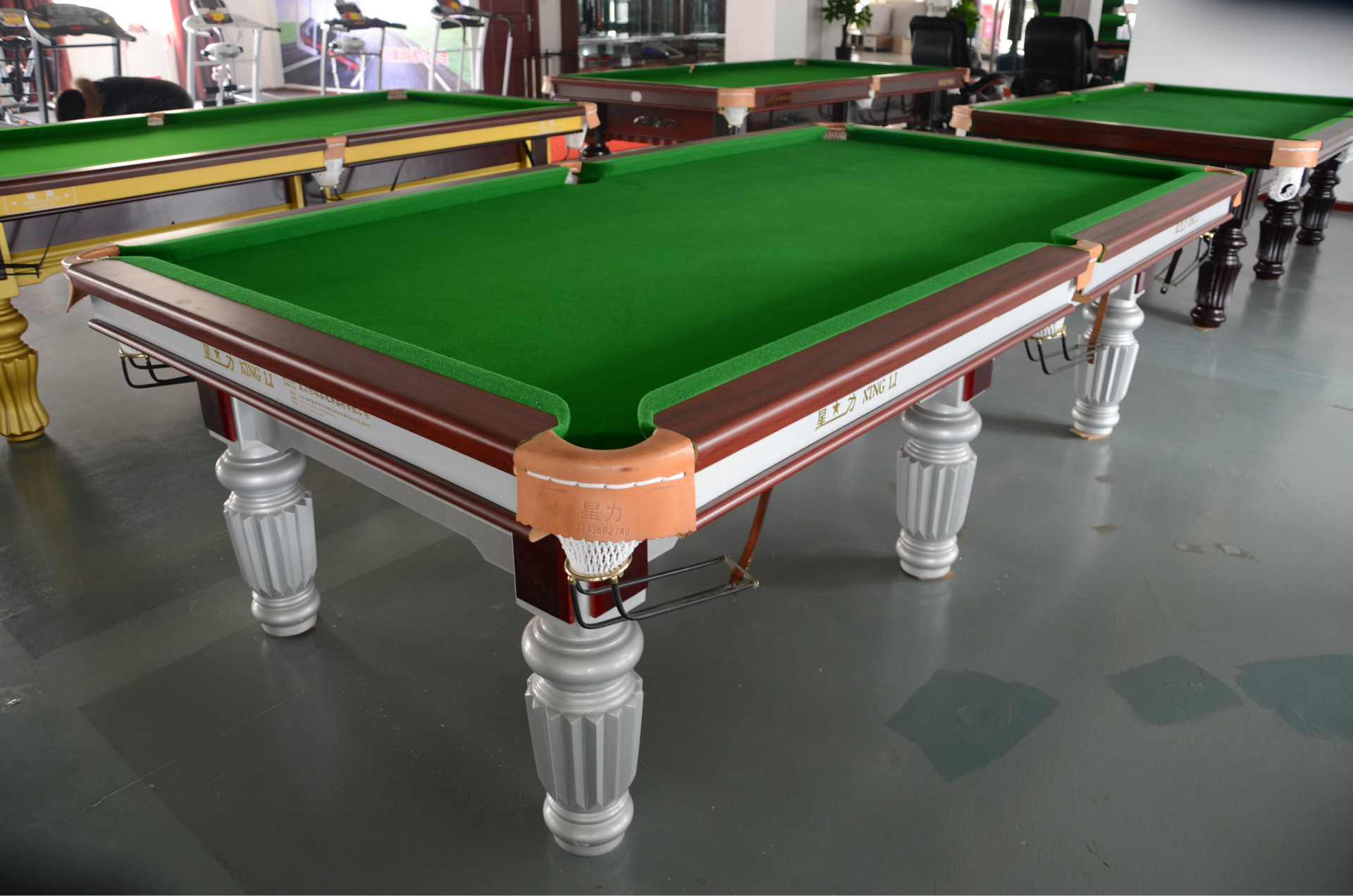 厂家直销黑八标准台球桌 台球桌 美式台球桌 铭爵台球桌标准