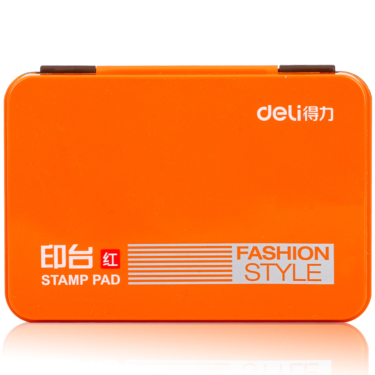 新品deli得力9897b彩色印台 多色可选 即印即干 渗透力强