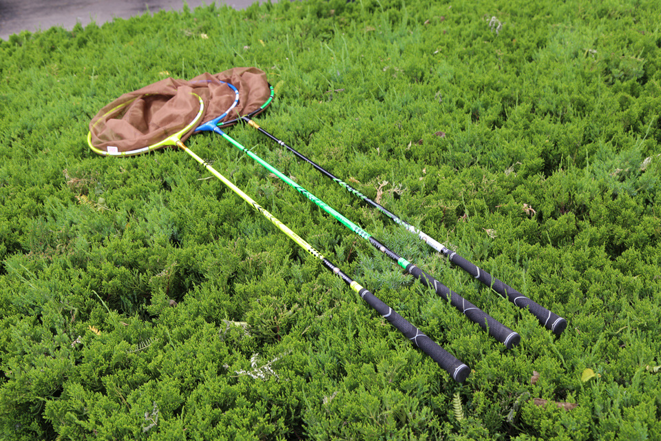 望海钓具 新款竞技用抄网柄 竞技王单节玉柄 不含网头