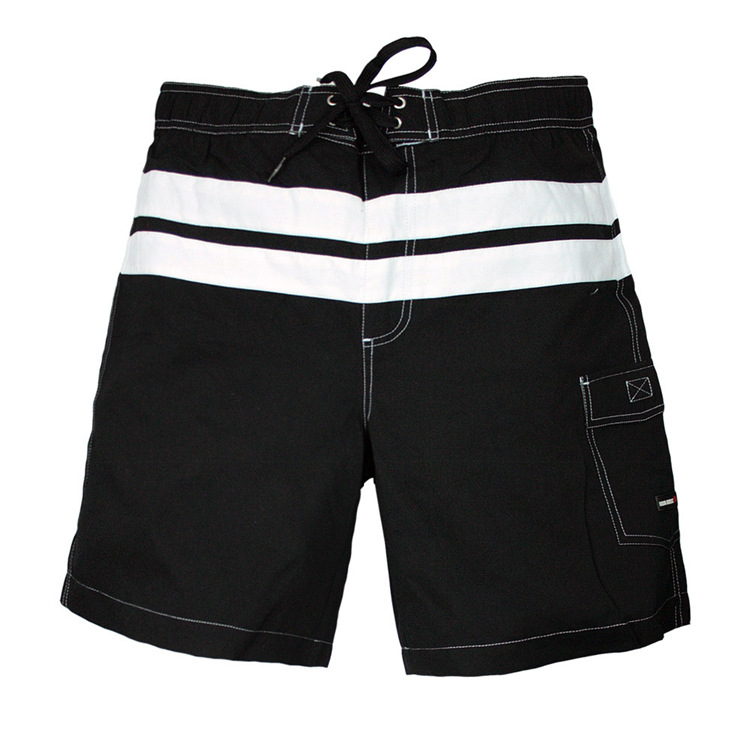 厂家订单生产男式热升华桃皮绒沙滩裤外贸休闲大叉裤