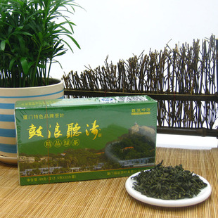 厂家直销福前茶叶鼓浪听涛精品绿茶正品福建特产品牌茶纸盒装批发